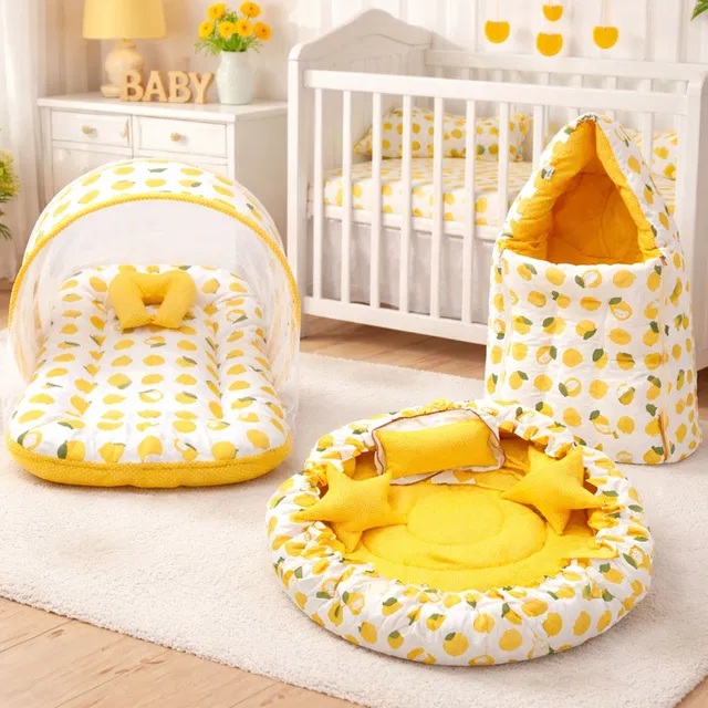 Miss & Chief by Flipkart Cotton Baby Bed Sized Bedding Set