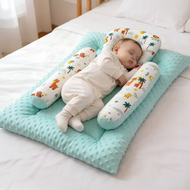 StarAndDaisy Cotton Baby Bed Sized Bedding Set