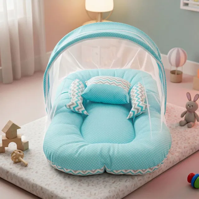 baybee Baby Bedding Set for New Born Baby Mosquito Net Bed Crib Bedding