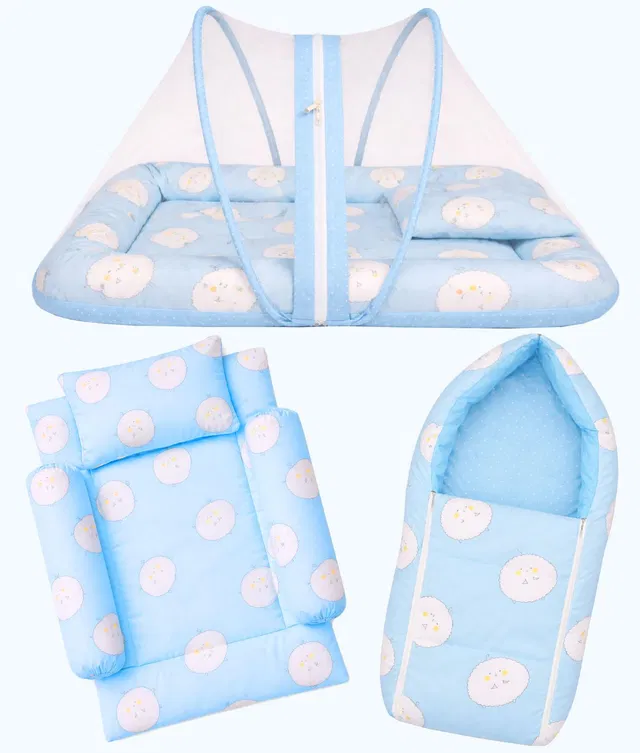 Toddylon New Born Baby Daily Essential 3PCS Bedding Combo Pack(0-6 Month)