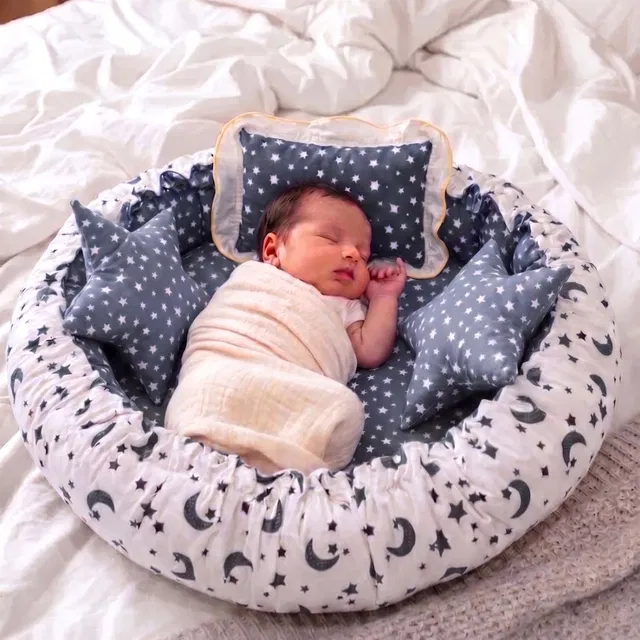 Fareto Cotton Baby Bed Sized Bedding Set