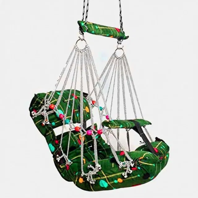 Thakkar Baby Swing Folding & Washable 1- 5 Years With Safety Belt indoor-Outdor baby swing baby swing