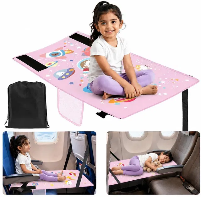 gustave Cama de viaje para bebe con extensor de asiento y reposapies para avion Travel Bed for Babies Crib