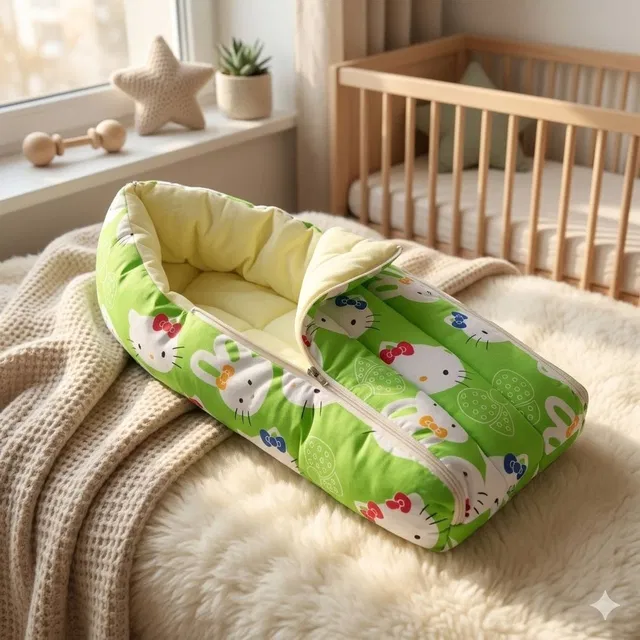 SharmaEnterpris New Born Baby Care Essential Bedding Set Sleeping Bag Bad New Born Baby Care Essentia