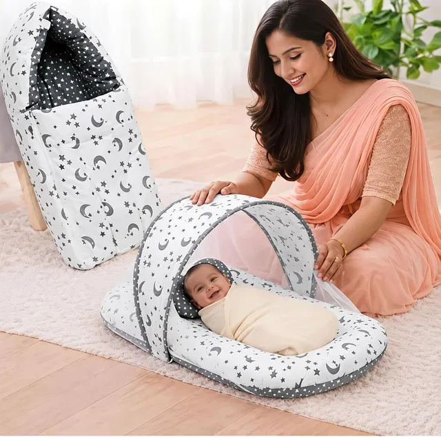 Infantcare NET-BED-SLEEPING-BAG-BEDDING-ESSENTIAL Standard Traditional