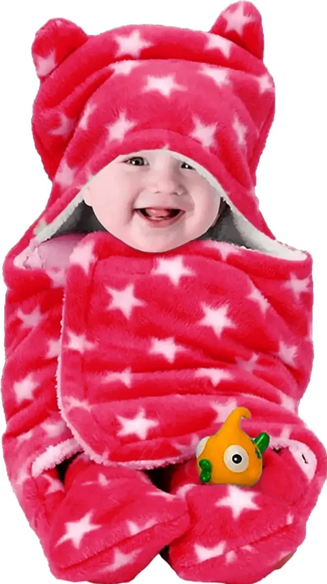 BRANDONN Fleece Baby Bed Sized Bedding Set