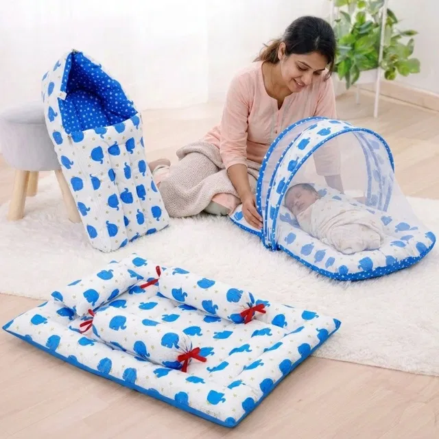 Miss & Chief Cotton Baby Bed Sized Bedding Set