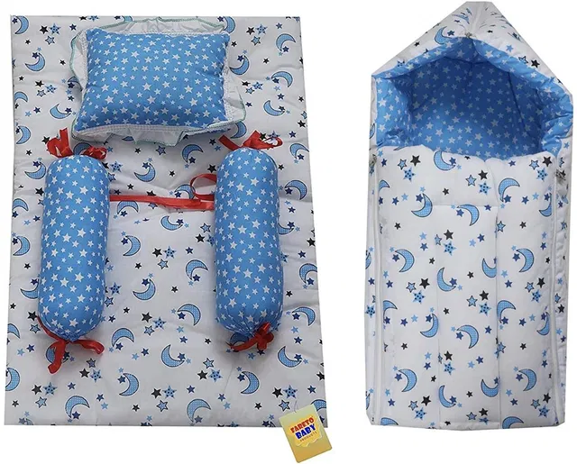 Fareto Cotton Baby Bed Sized Bedding Set