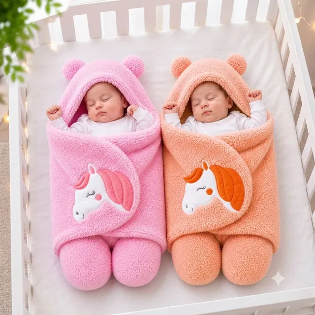 BRANDONN Fleece Baby Bed Sized Bedding Set