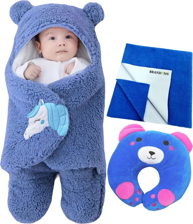 BRANDONN Cotton Baby Bed Sized Bedding Set