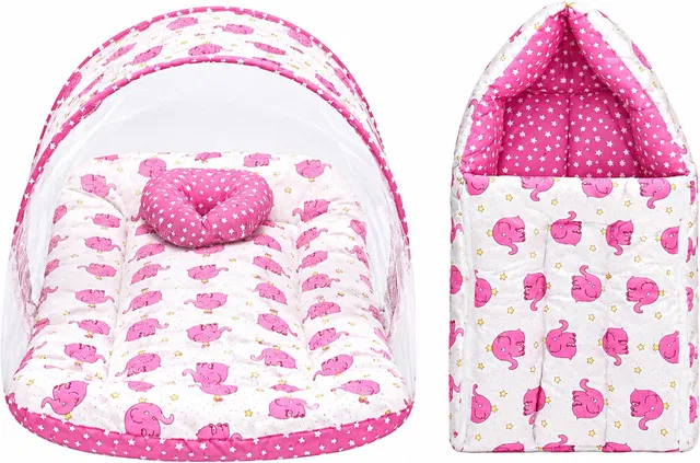Cozmira Baby Set 2 in 1 Baby Bedding Set Portable Crib
