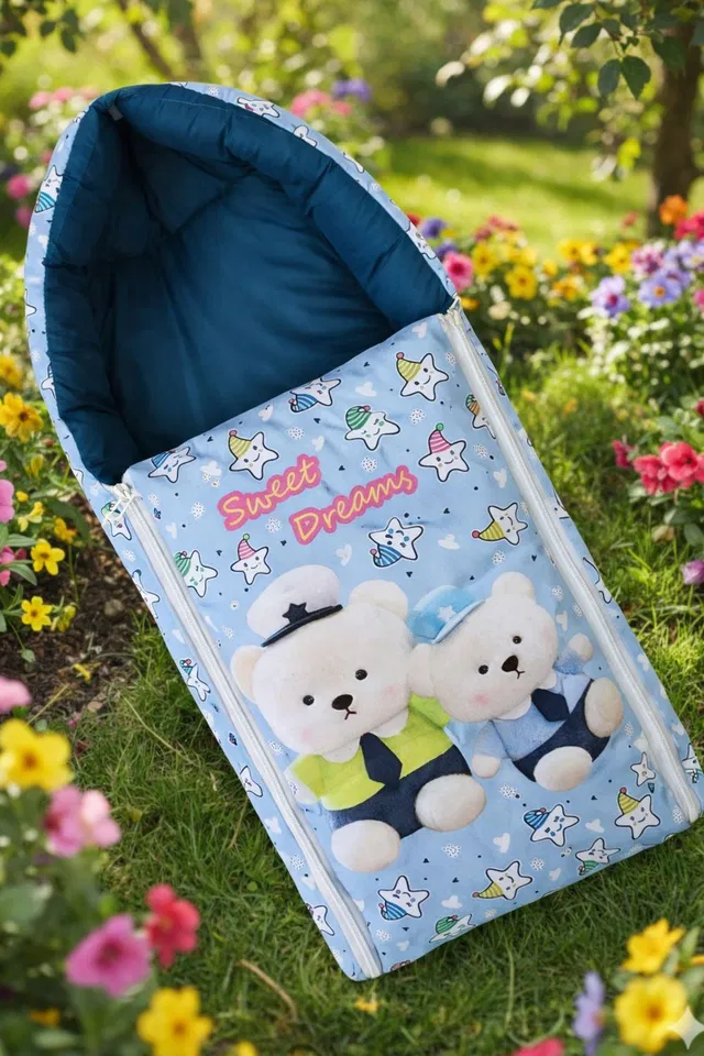 SBN BABY GREEN MB MOVABLE BABY SLEEPING BAG