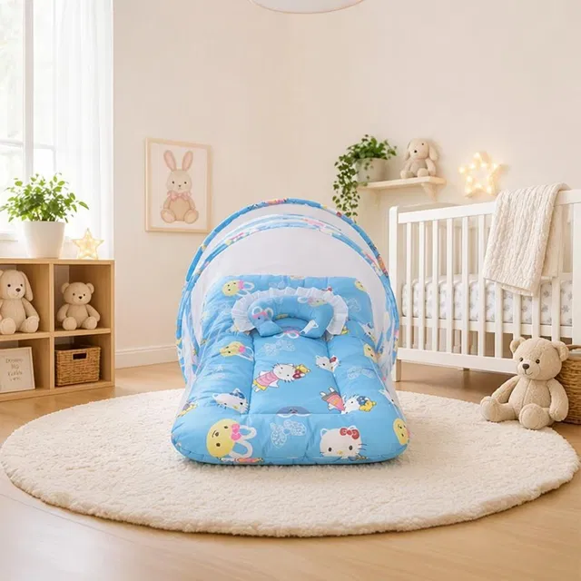 TinyJoy Cotton Baby Bed Sized Bedding Set