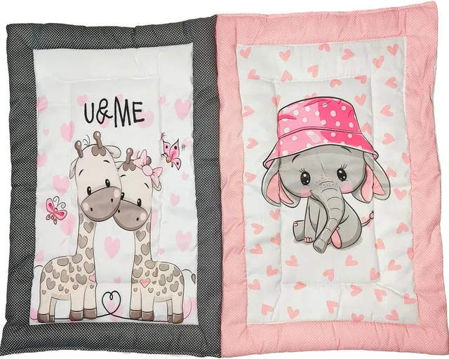 Rhythm Fabrics Cotton Pan Godadi For New Born Baby Pack Of 2 Bed Mattress,Godari,Godadi Set Cotton Soft Baby Sleeping Mattress Digital Printed