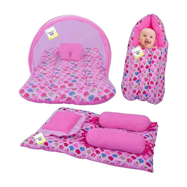 Toddylon New Born Baby Daily Essentail Bedding Combo Pack(0-6 Months)