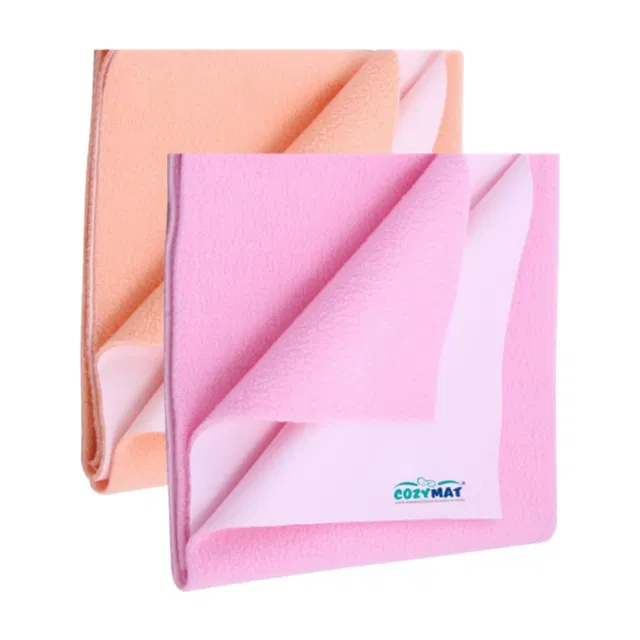 COZYMAT Dry Sheet Bed Protector for New born, Toilet Training Toddler Simple Simple