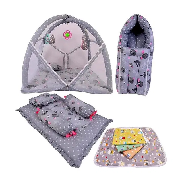 Toddylon Cotton Baby Bed Sized Bedding Set