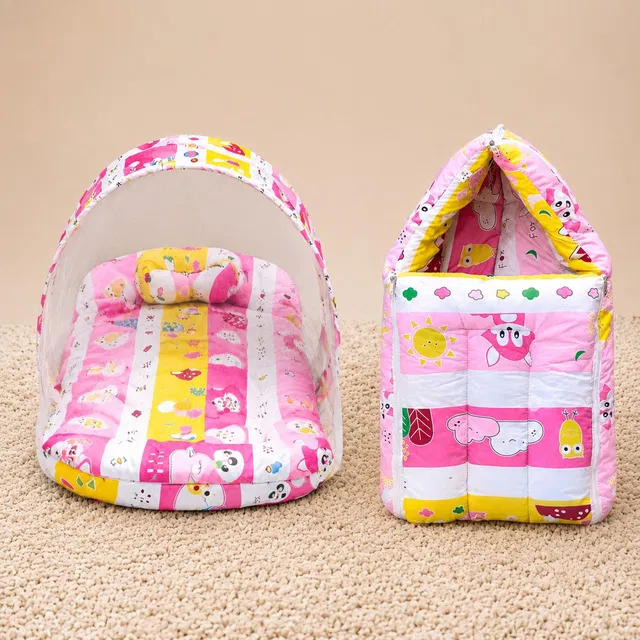 Miss & Chief by Flipkart Polycotton Baby Bed Sized Bedding Set
