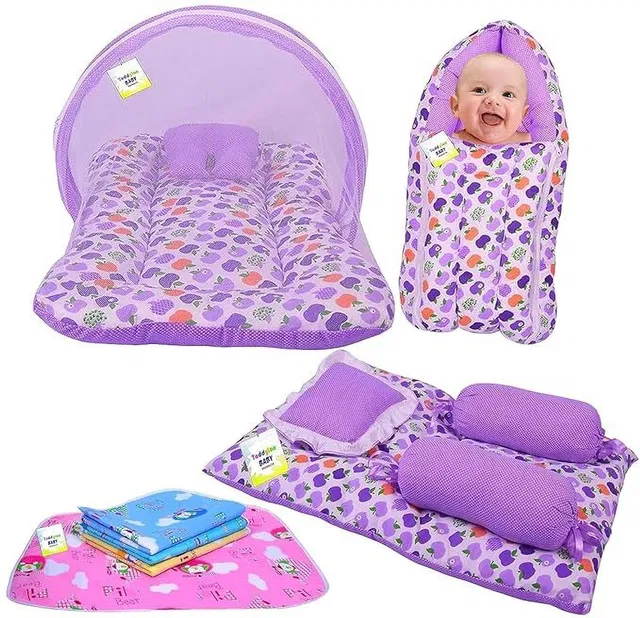 Toddylon Cotton Baby Bed Sized Bedding Set