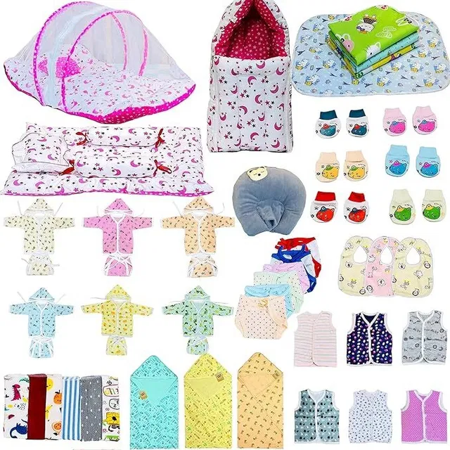 Fareto Cotton Baby Bed Sized Bedding Set
