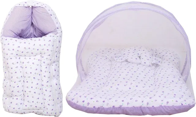 RBC RIYA R prpl combo combo of net bed and sleeping bag crib