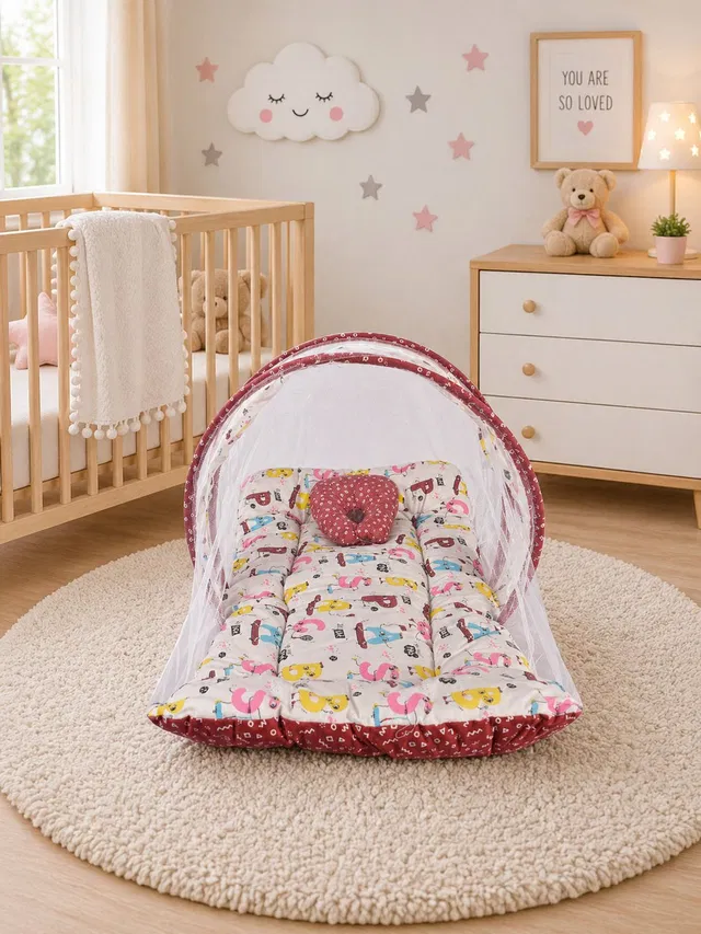 adore stuff Cotton Baby Bed Sized Bedding Set