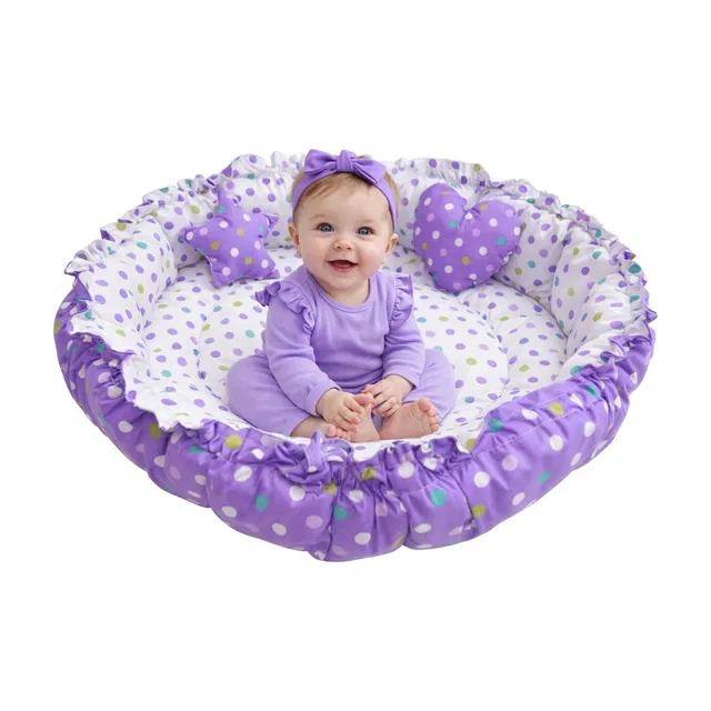 BabyToons Cotton Baby Bed Sized Bedding Set