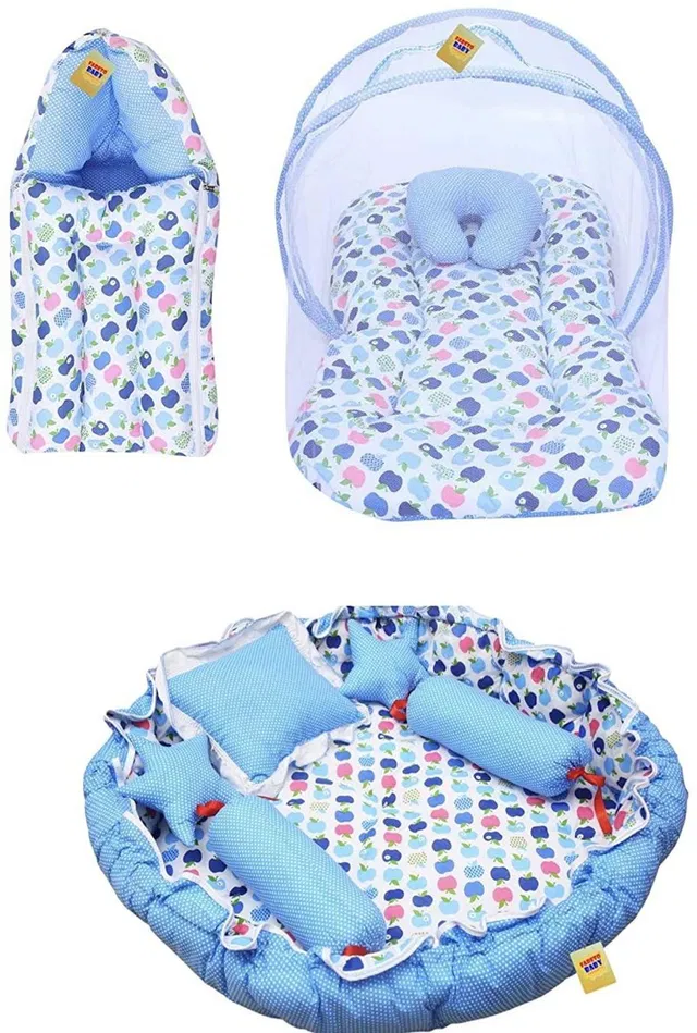 Fareto Cotton Baby Bed Sized Bedding Set