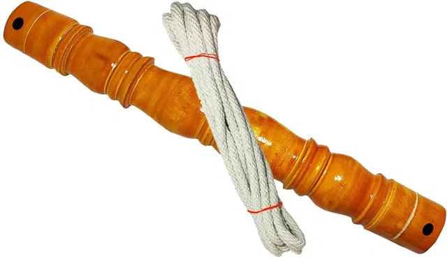 Greenrock Baby Cradle swing stick Thottil Kambu with rope for new born baby wooden wood wood