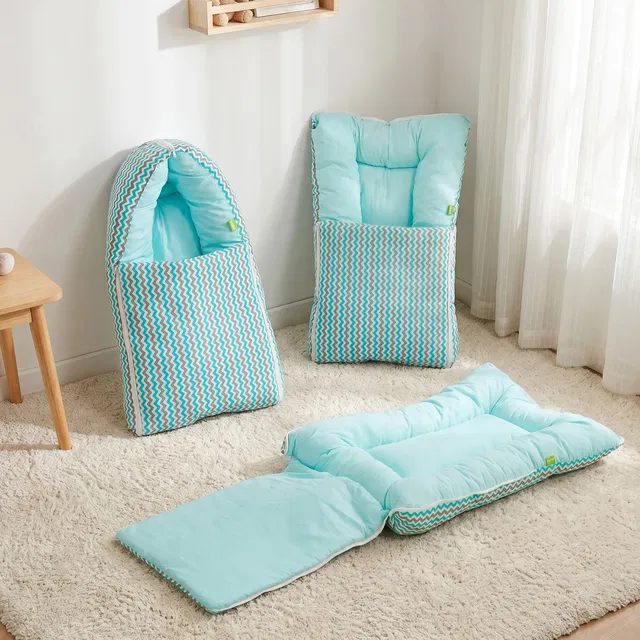 baybee 3 in 1 Baby's Cotton Bed Cum Carry Bed Printed Comfo Baby Sleeping Bag-Baby Bed-Infant Portable Bassinet|Baby Bedding| Cotton Bedding Set|Baby Cotton Bed|Baby Bedding for New Born 0-6 Months cum Carry Bag Crib Bedding