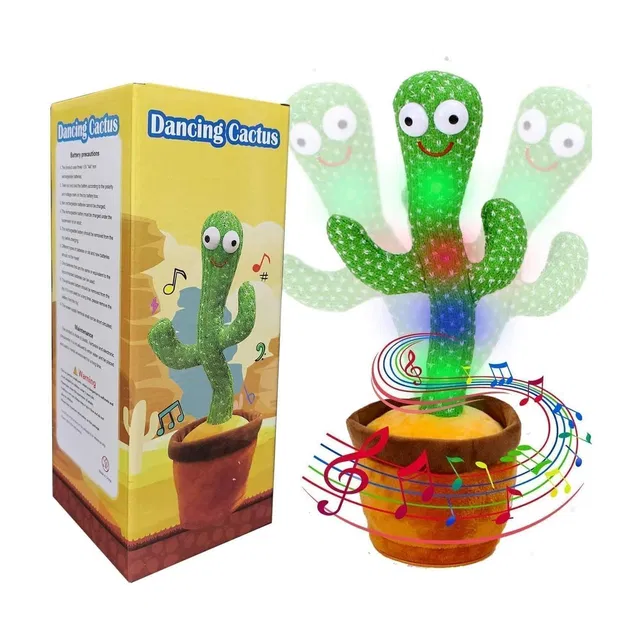 MAGNUM Talking,dancing Cactus Toys Can Singing Recording Repeat What You Say