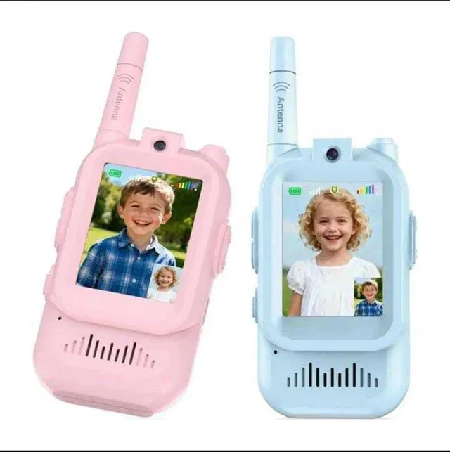 Zintargo Video Walkie Talkies for Kids, Video Walkie Talkies for 3 4 5 6 Years Old Toy