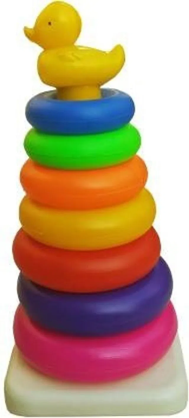 jmv New Born Rock-a-stack Toddler Stack-7 color Ring Sets