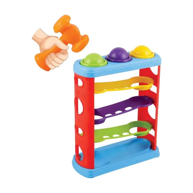 TOOBIL Hammer Ball Toys for Kids- Pounding Game Set for Baby Kids Early Development