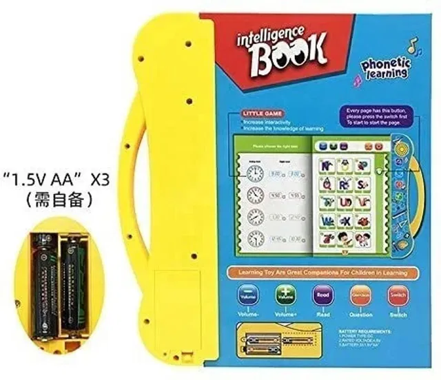 Da Novira Interactive Children Book-Musical Educational Learning Book Kids,Boys,Toddlers