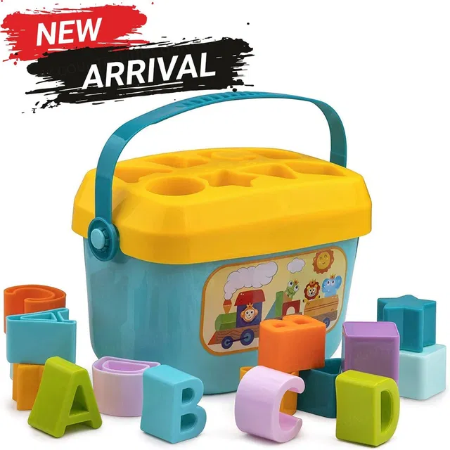 CountryLink Baby’s First Block 16 Alphabet Educational Blocks Toy Kids Baby Girl Boy