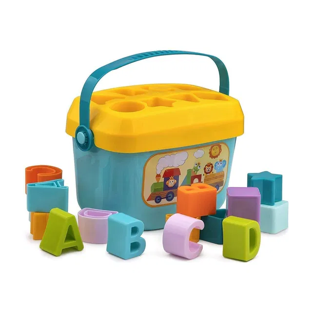 Toy Arena Baby First Blocks Color & Shape Toy Educational Sorting Box for Kids