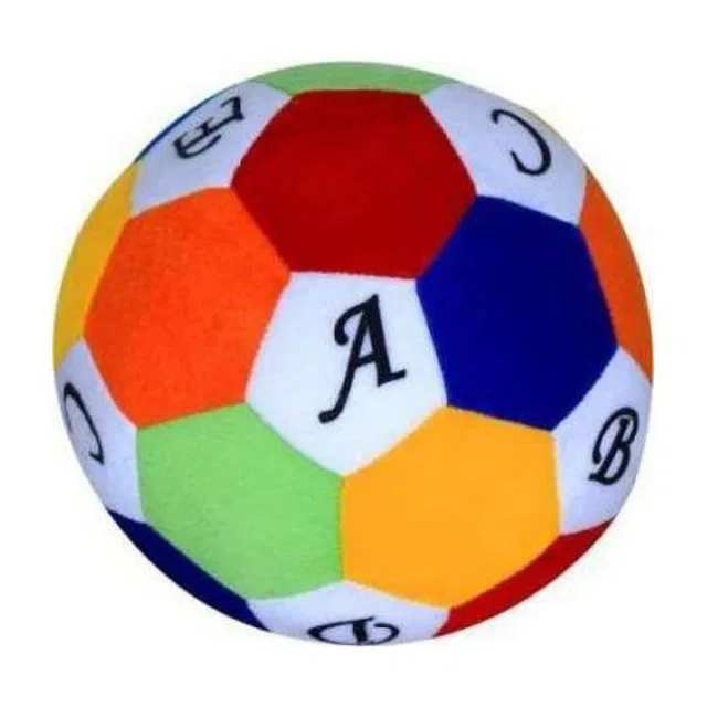 KPN huge laugh soft alphabets football for kids 25 - cm (Multicolor)  - 25 cm