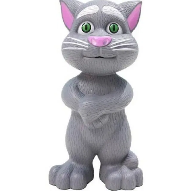 Impressions Talking Tom Cat Toy for Kids Speaking Repeats What You Say - Best Gift