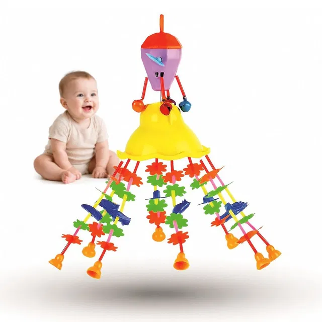 Maa Momai Toys Jumer Baby Jhula Activity Hanging Toy Set