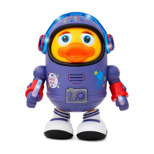 AR KIDS TOYS Dancing Space Duck Toy with Vibrant Light Effect & Musial Sound Toy For Kids