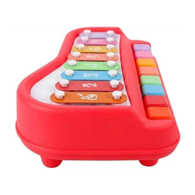 Nafhotoz Musical Xylophone and big Piano, Non Toxic Plastic, Non-Battery
