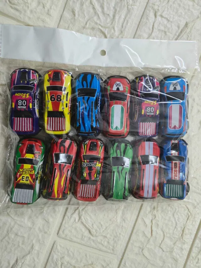 Adhira Toys Unbreakable Alloy Metal Pull Back Mini Die Cast Race Car Set For Kids001