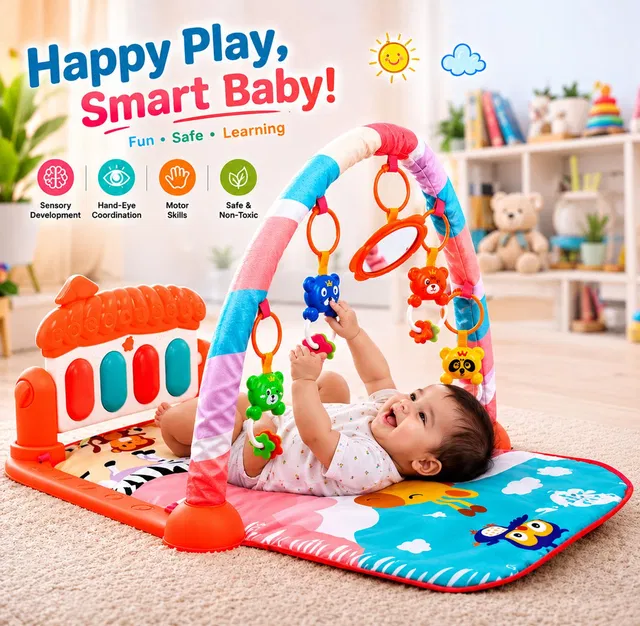 URBANTOTS Baby Play GYM PEACH