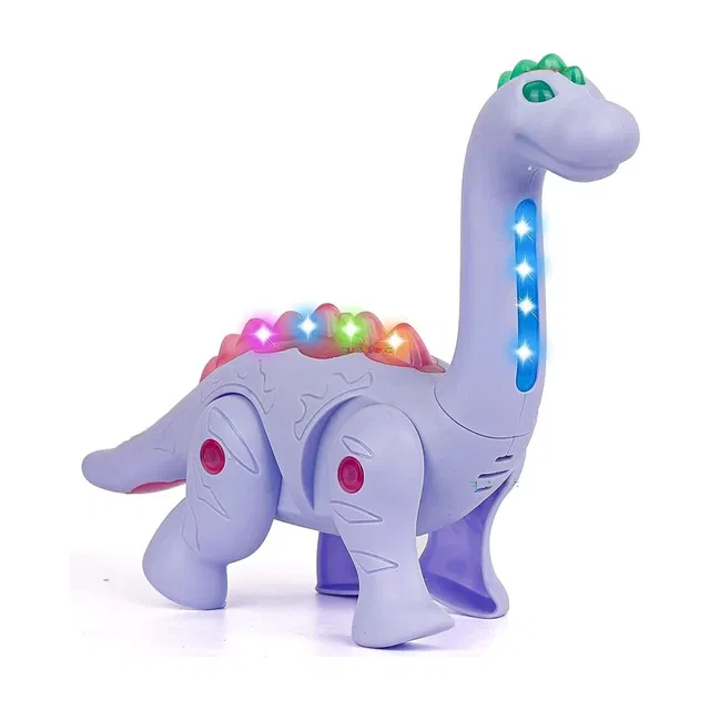 Bafli Electric Walking Dinosaur Toy with Music & Lights for Kids