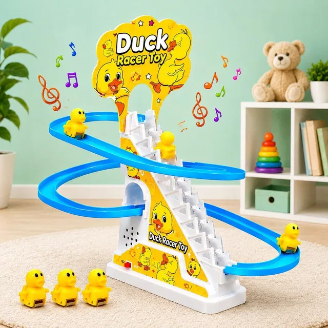 GIBBONS Duck Toys for Kids | Duck Sliding Kids Toys,