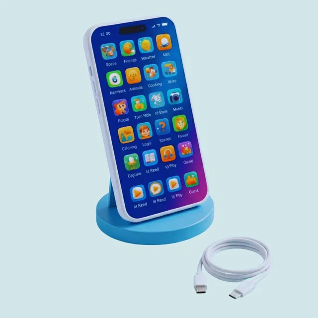 Echoshop Kids Educational Mobile Phone Toy with Learning Sounds