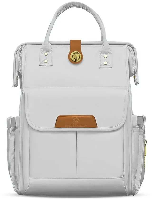 StarAndDaisy Diaper Bag / Backpacks for Mothers with Multi Compartments & 2 Insulated Bottle Pocket-Baby Diaper bags Water proof Maternity Bag