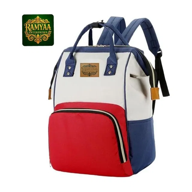 Ramyaa Enterprises Tricolor mothers diaper Bag Backpack Carrier