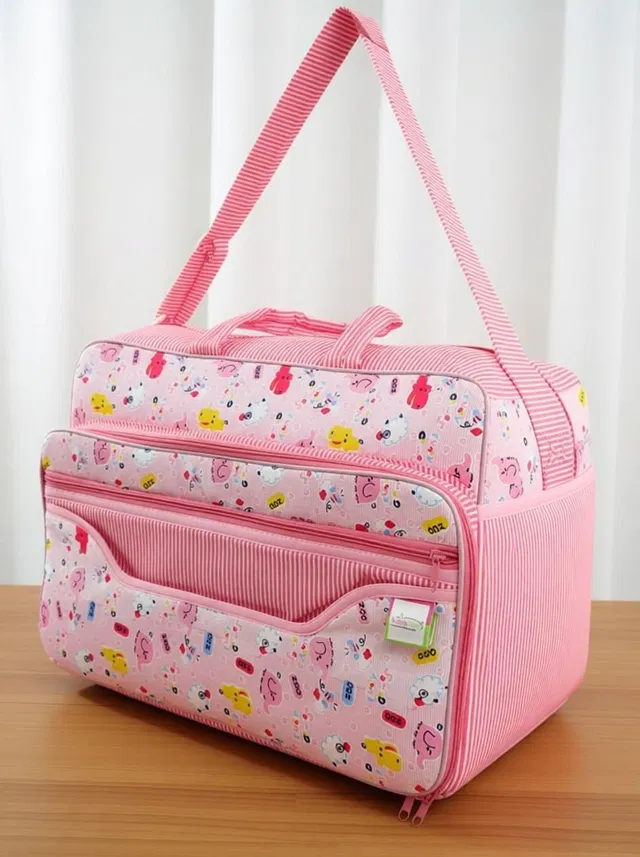 RISING STAR Big Multi Compartment Animal Printed Dipper Bag, Mother Bag,Multi Use Bag
